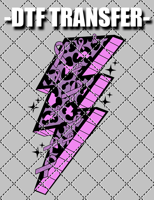 Bolt (Domestic Violence) - DTF Transfer (Ready To Press)