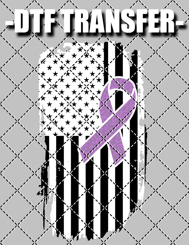 Flag (Domestic Violence) - DTF Transfer (Ready To Press)