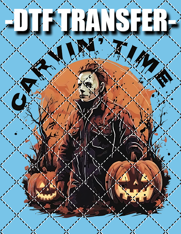 Carvin' Time - DTF Transfer (Ready To Press)