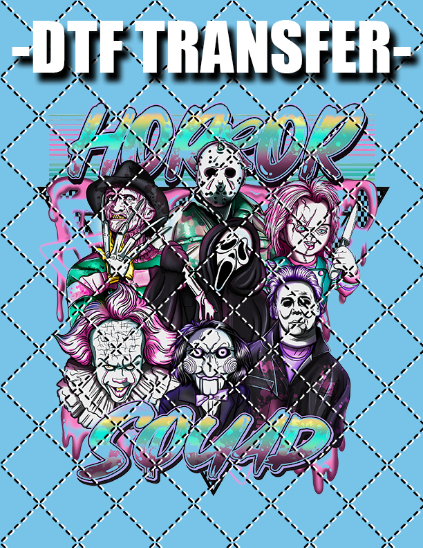Horror Squad - DTF Transfer (Ready To Press)
