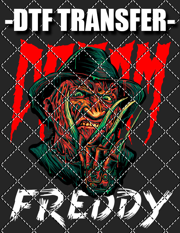 Freddy (Halloween) - DTF Transfer (Ready To Press)