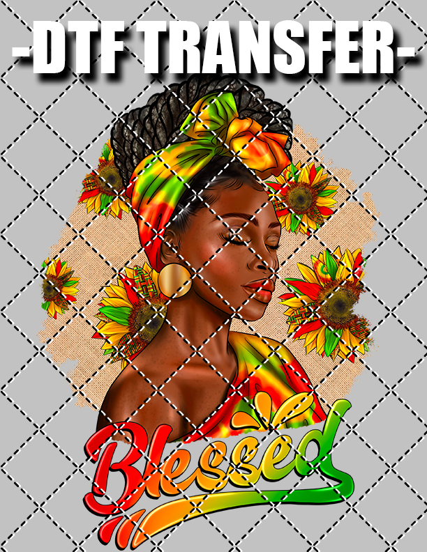 Blessed - DTF Transfer (Ready To Press)