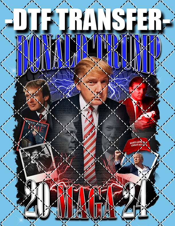 Trump Maga - DTF Transfer (Ready To Press)
