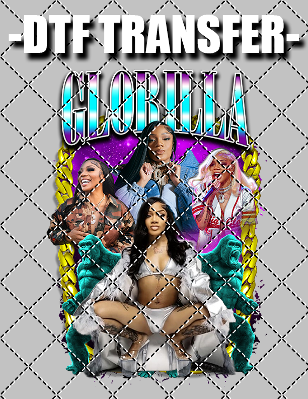 Glorilla Bootleg - DTF Transfer (Ready To Press)