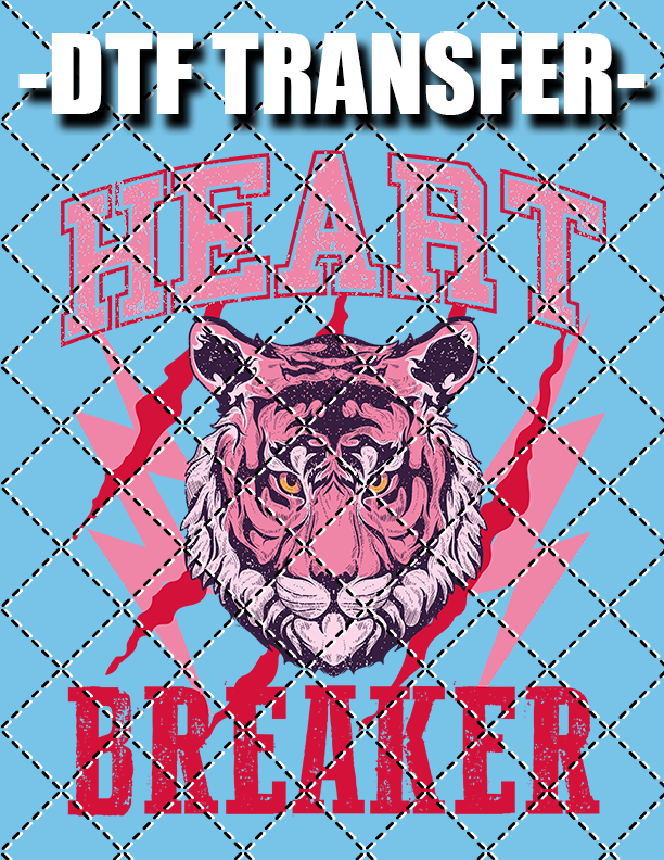 Heart Breaker (Valentines) - DTF Transfer (Ready To Press)