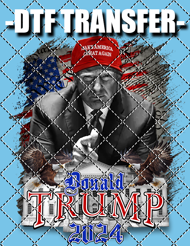 Trump 2024 - DTF Transfer (Ready To Press)