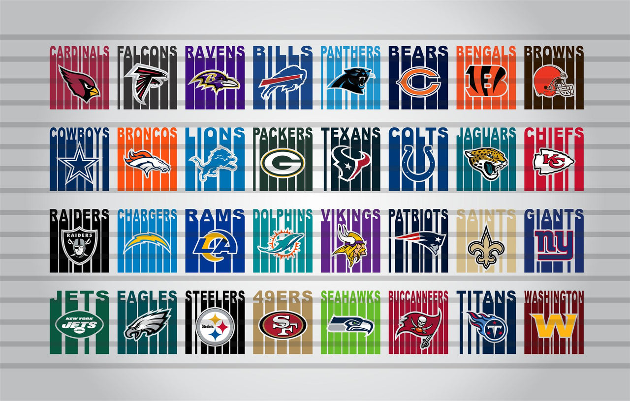 NFL Streak (Select Team) - DTF Transfer (Ready To Press)