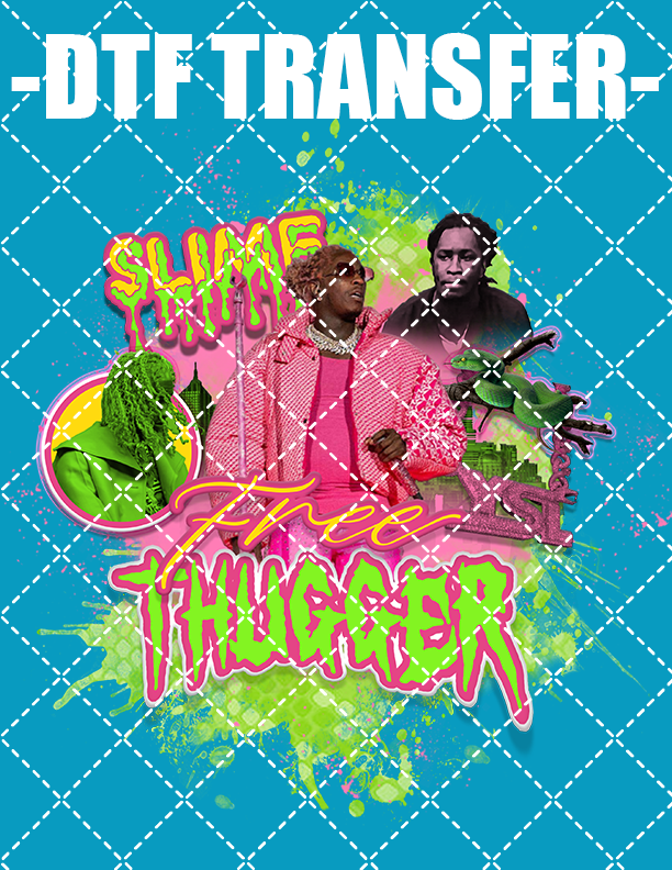 Free Young Thug Bootleg - DTF Transfer (Ready To Press)