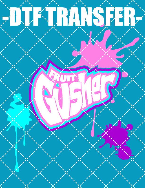 Fruit Gusher DTF Transfer (Ready To Press)