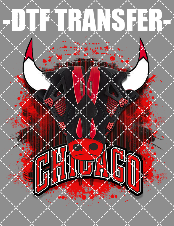 Bull J's - DTF Transfer (Ready To Press)