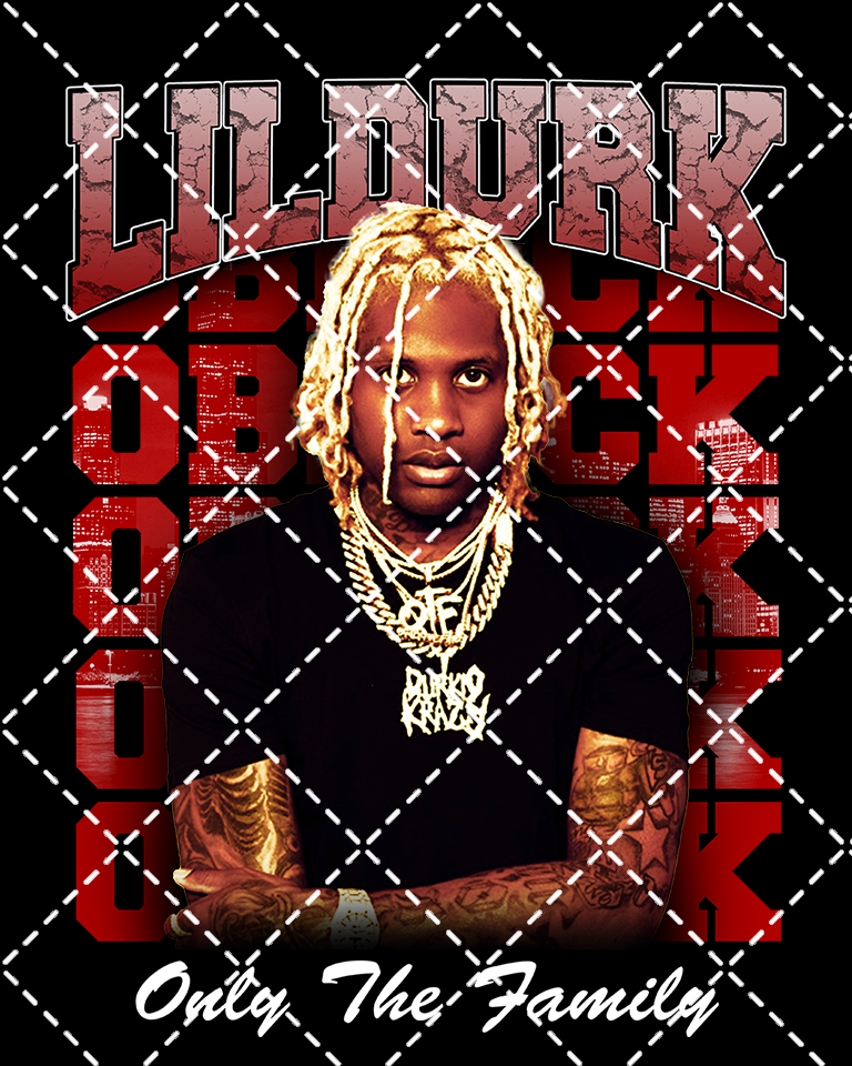 Durk Bootleg - DTF Transfer (Ready To Press)