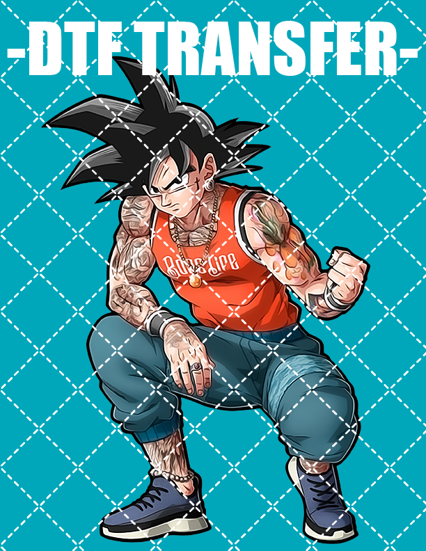 DTF Heat Transfer Anime.. Dragon Ball Z 