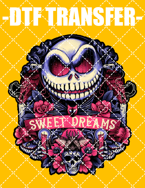 Halloween Jack - DTF Transfer (Ready To Press)