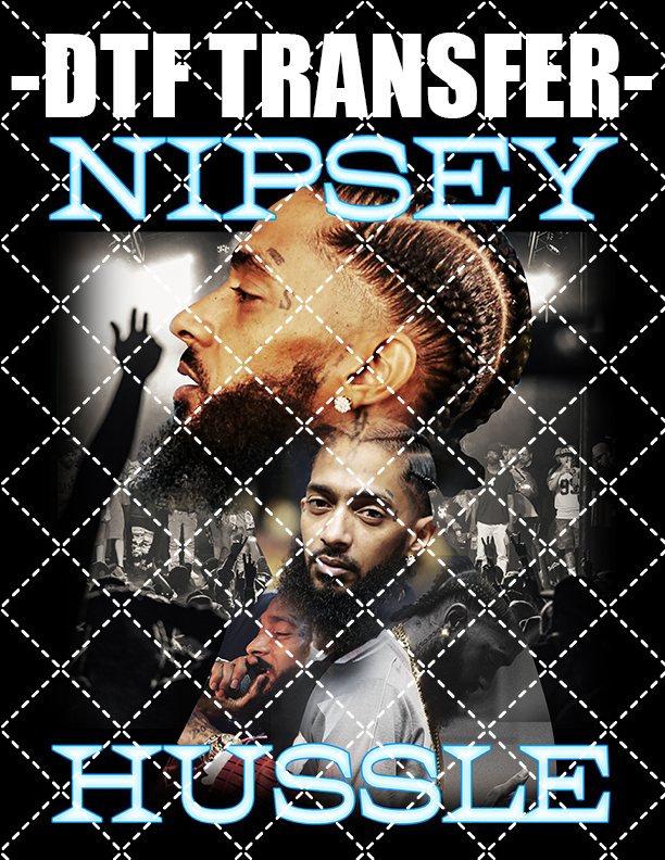 Nipsey Bootleg - DTF Transfer (Ready To Press)