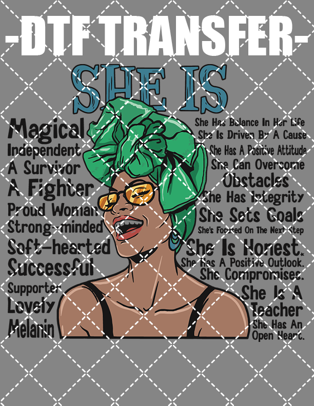She Is Diva - DTF Transfer (Ready To Press)