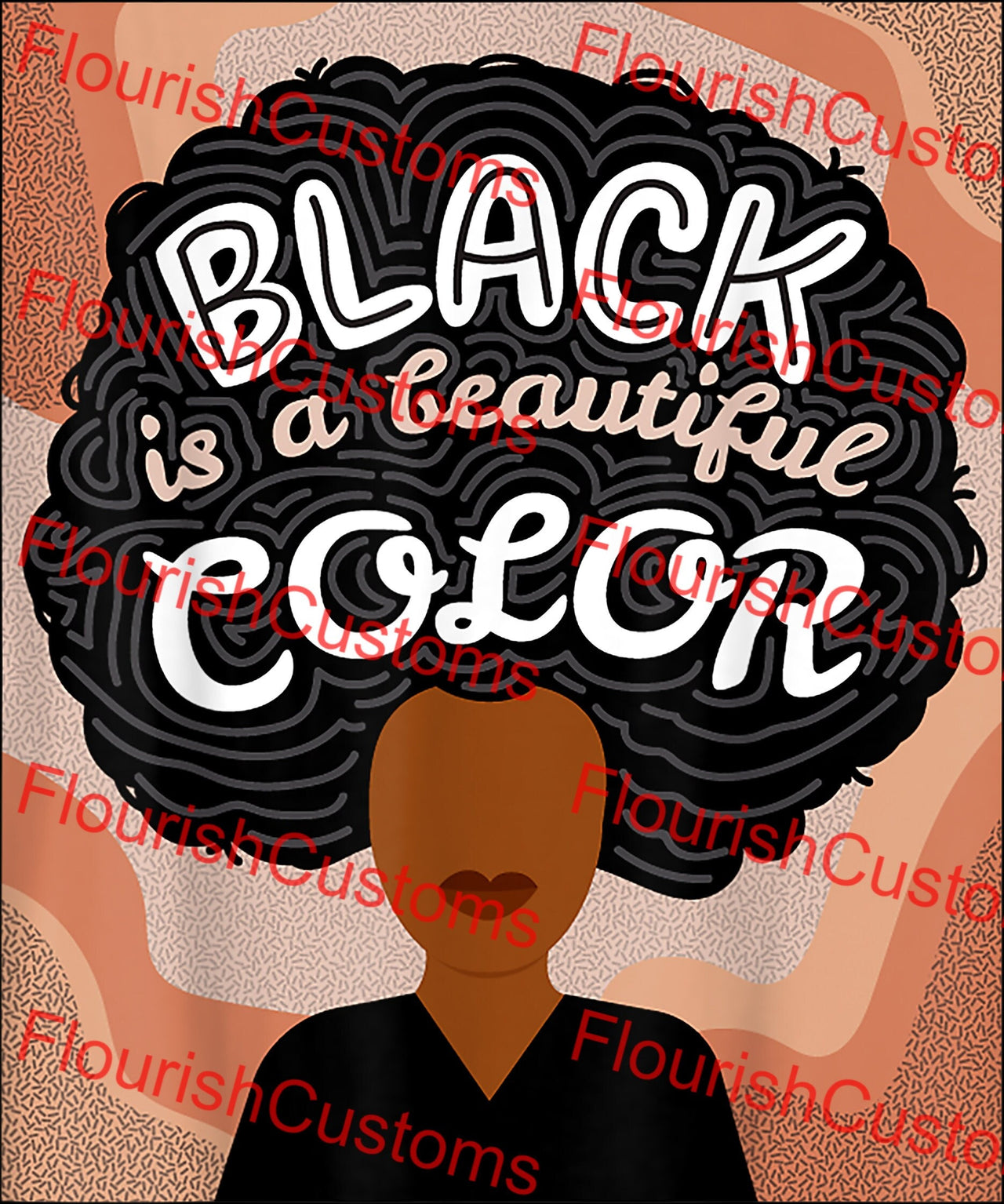 Black Is A Beautiful Color - DTF Transfer (Ready To Press)