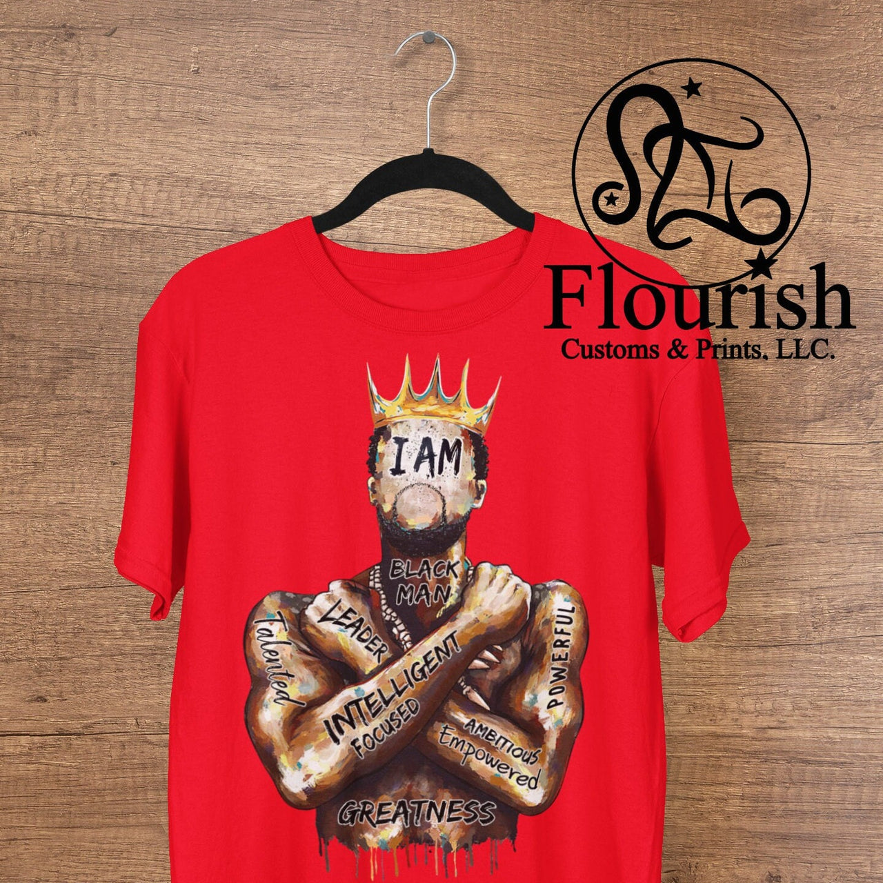 I AM Black Man Tee