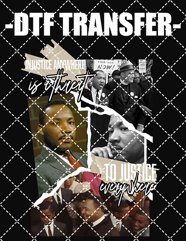 Injustice Anywhere - DTF Transfer (Ready To Press)