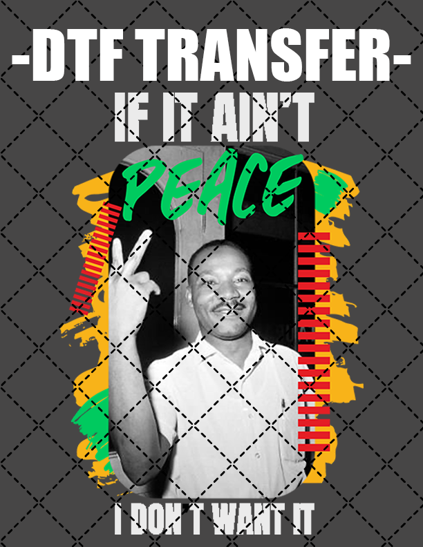 If It's Not Justice - DTF Transfer (Ready To Press)
