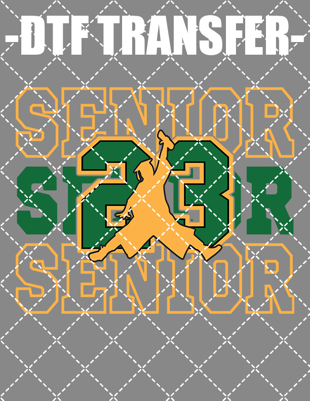 Senior Jumpman V3 Class Of 2023 - DTF Transfer (Ready To Press)