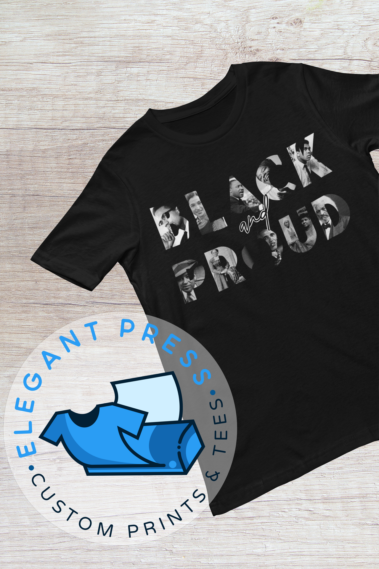 Black & Proud (Black Leaders) Tee