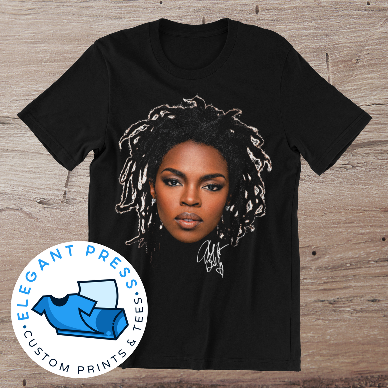 Lauryn Hill - Signature - Tee (Black Only)