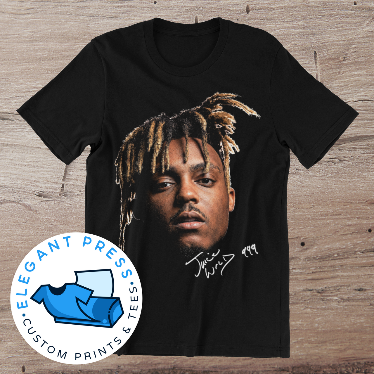 Juice WRLD - Signature - Tee (Black Only)