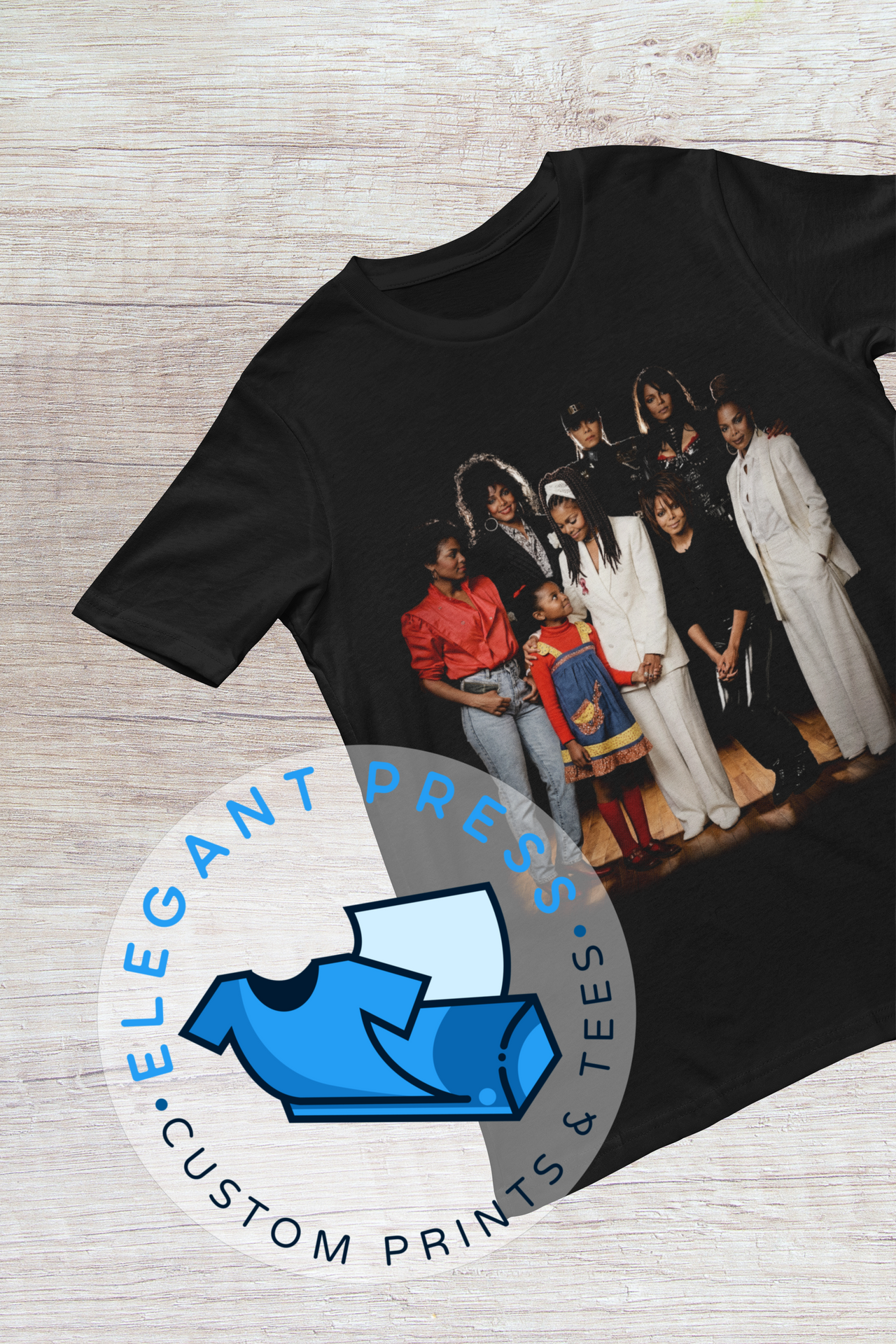 Janet Jackson - Evolution Tee (Black Only)