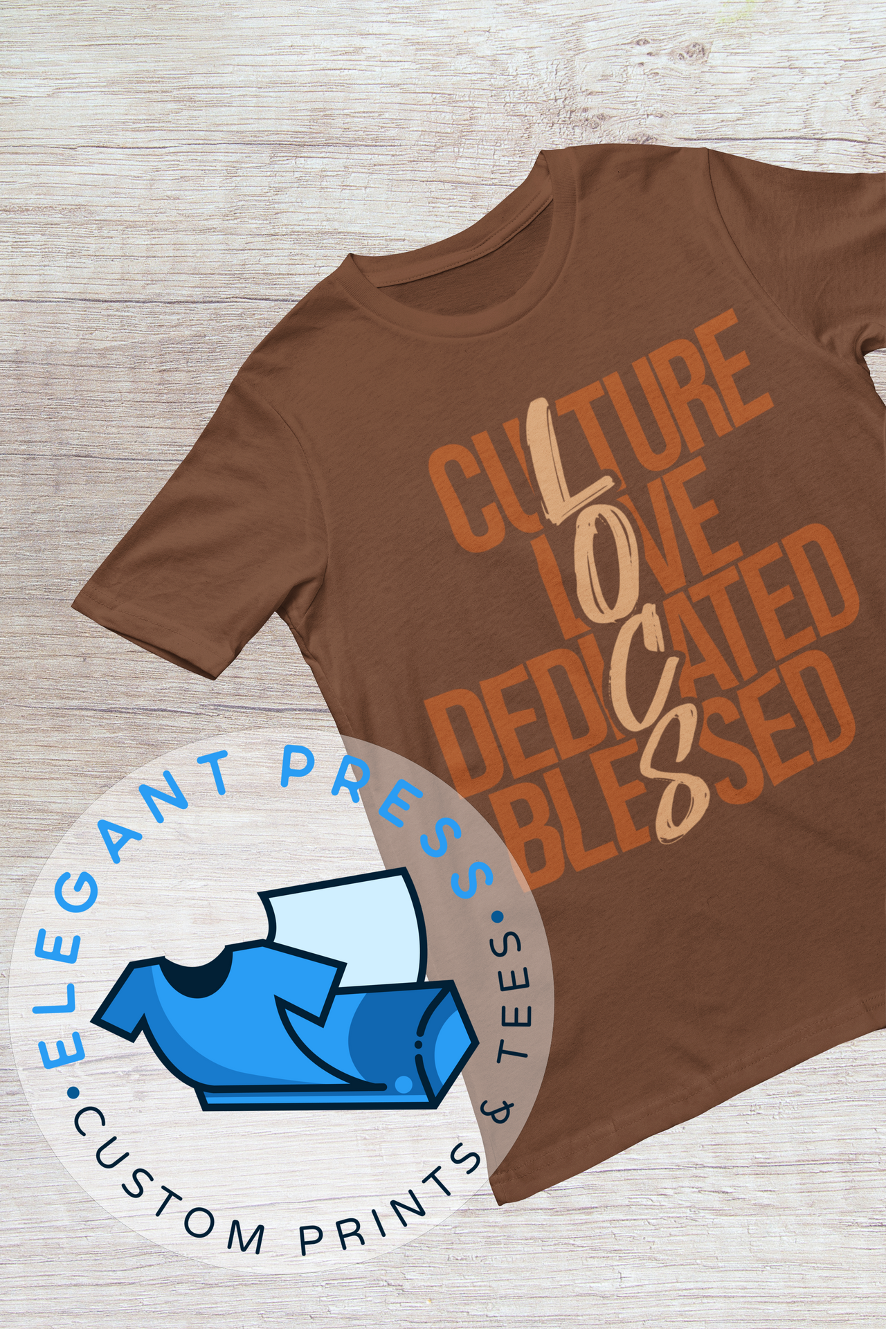 Culture, Love, Dedicated, Blessed (LOCS) Tee