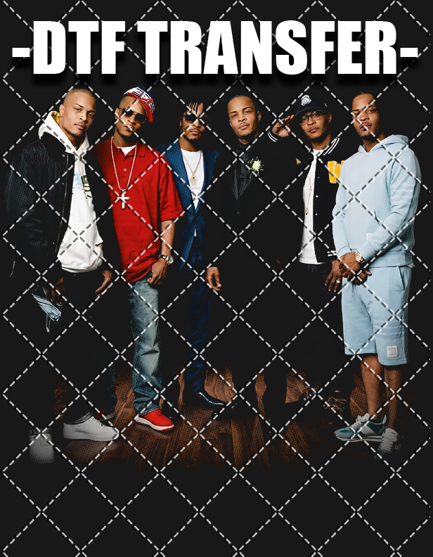 T.I. Evolution (Black Tee Only) - DTF Transfer (Ready To Press)