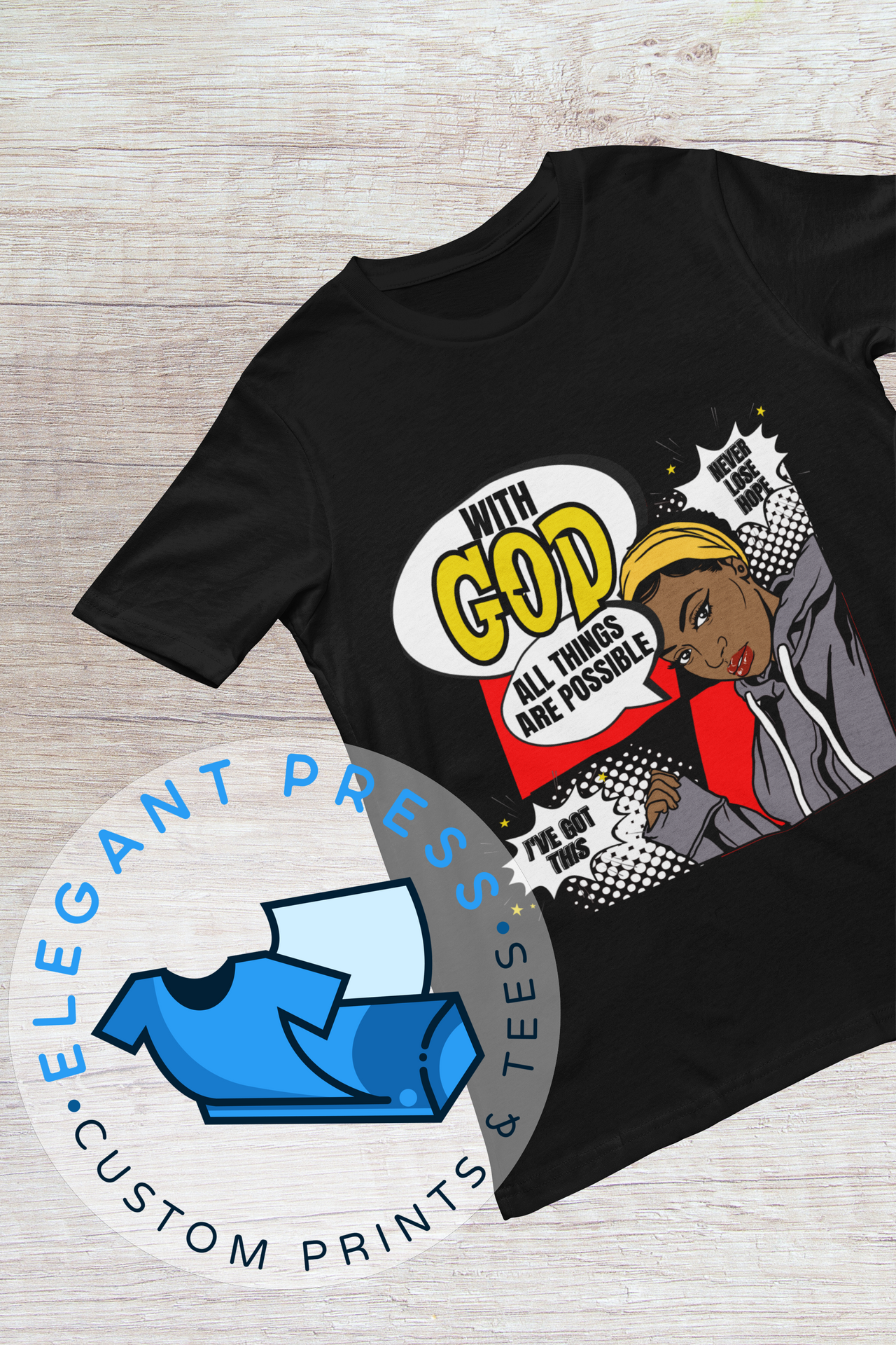 With God All Things Are Possible Tee
