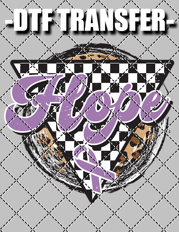 Hope (Domestic Violence) - DTF Transfer (Ready To Press)