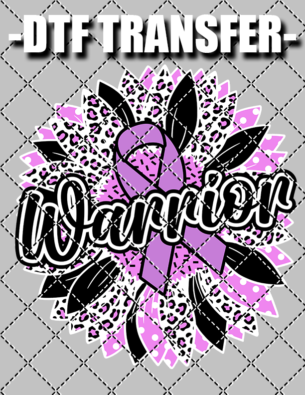Warrior (Domestic Violence) - DTF Transfer (Ready To Press)