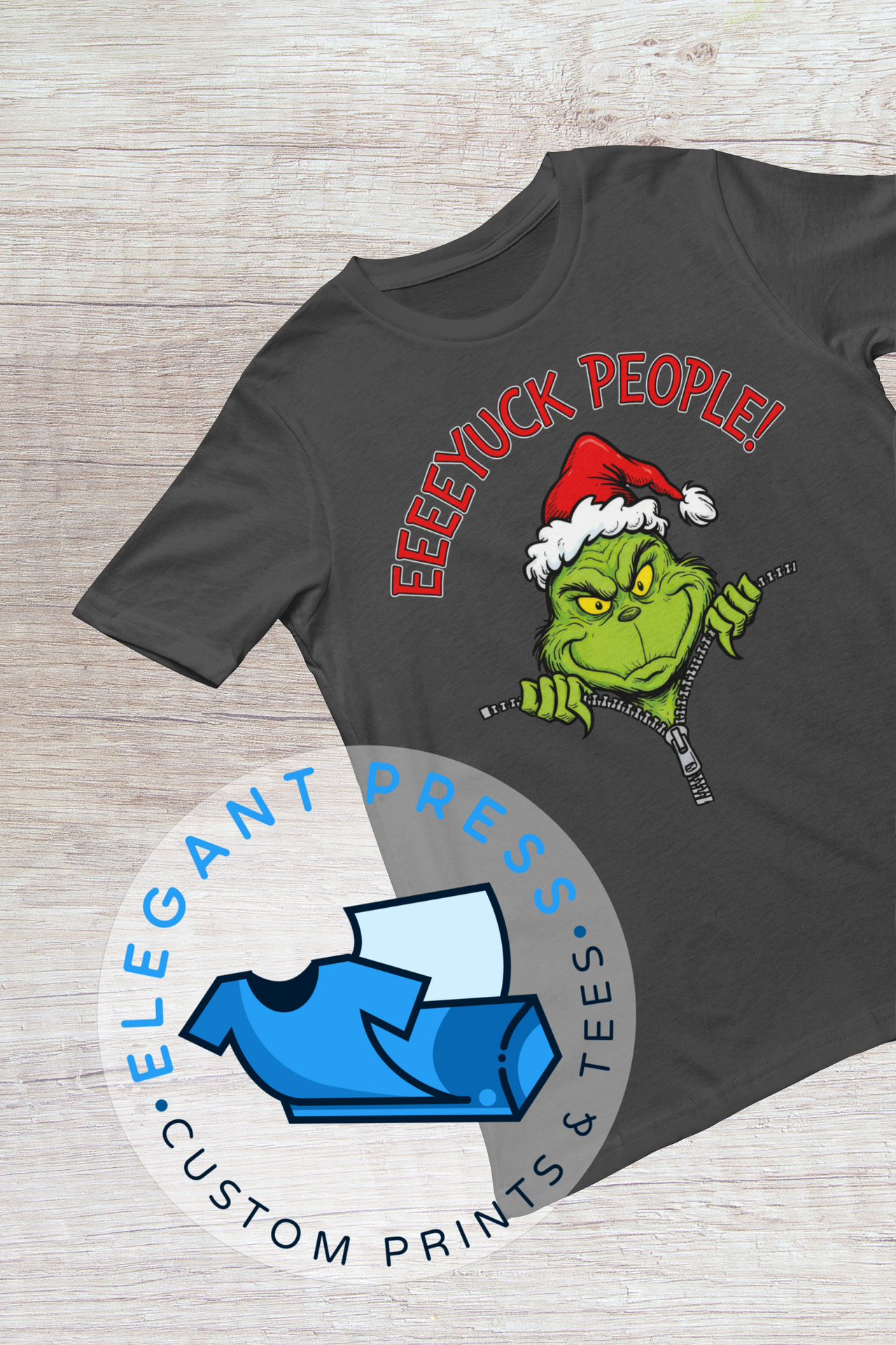 Eeeeyuck People Grinch Tee