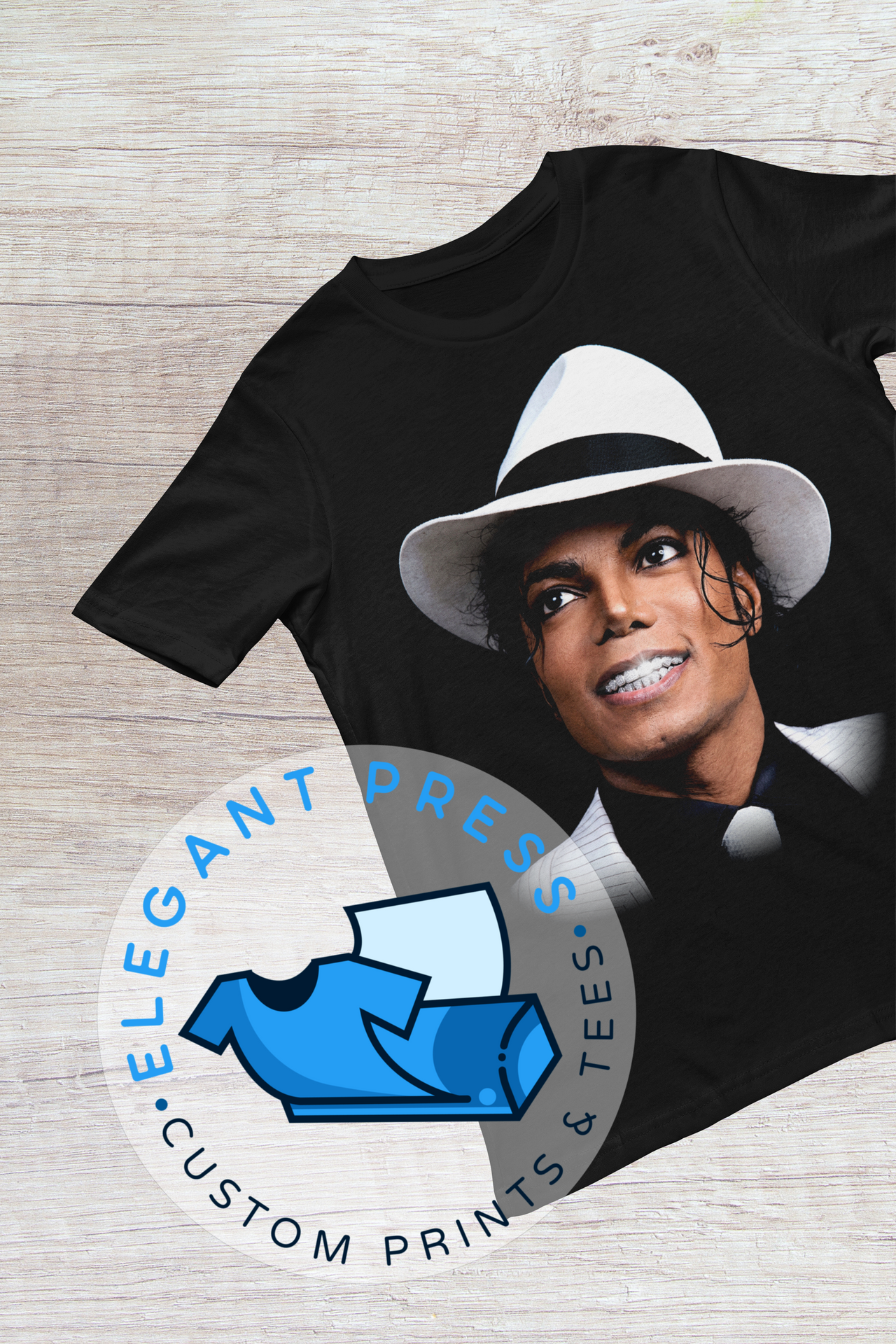 MJ - Smooth Criminal Platinum - Tee (Black Only)
