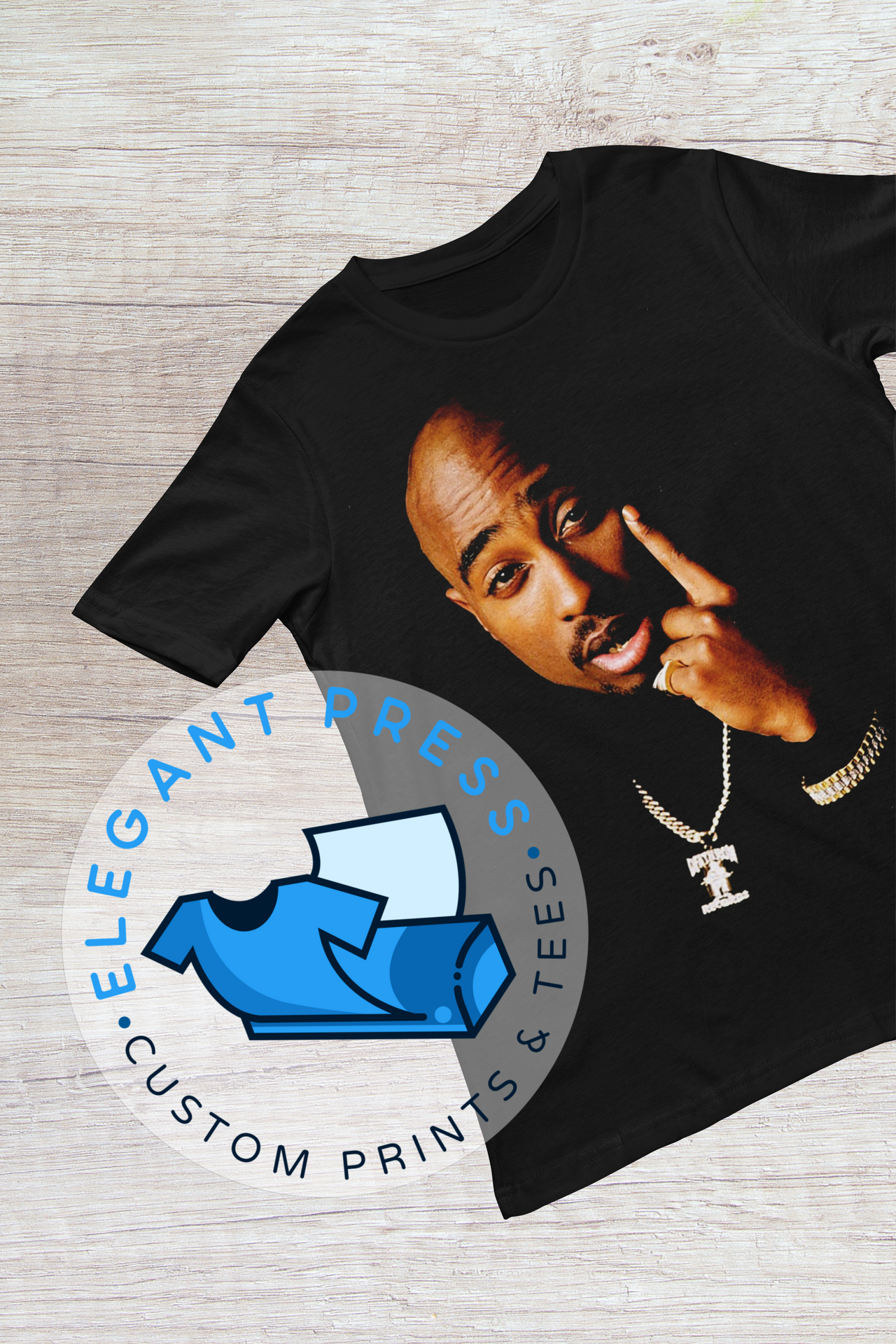 2pac (Black Only) Tee