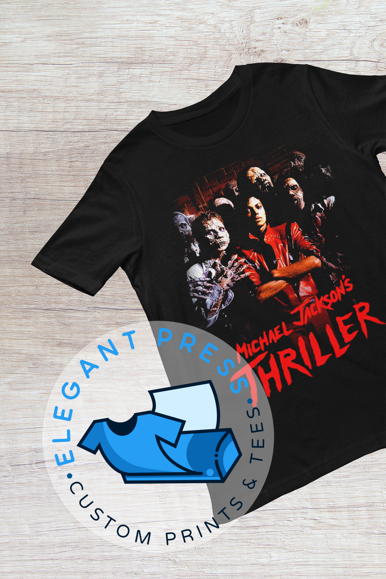MJ - Thriller Crew - Tee (Black Only)