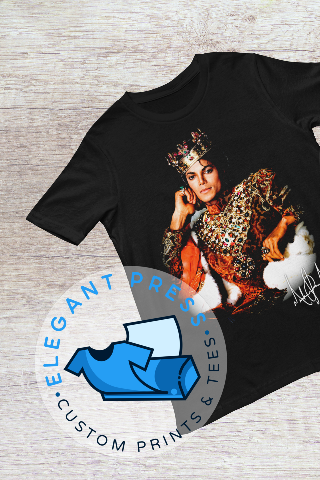 MJ - Icon Signature - Tee (Black Only)