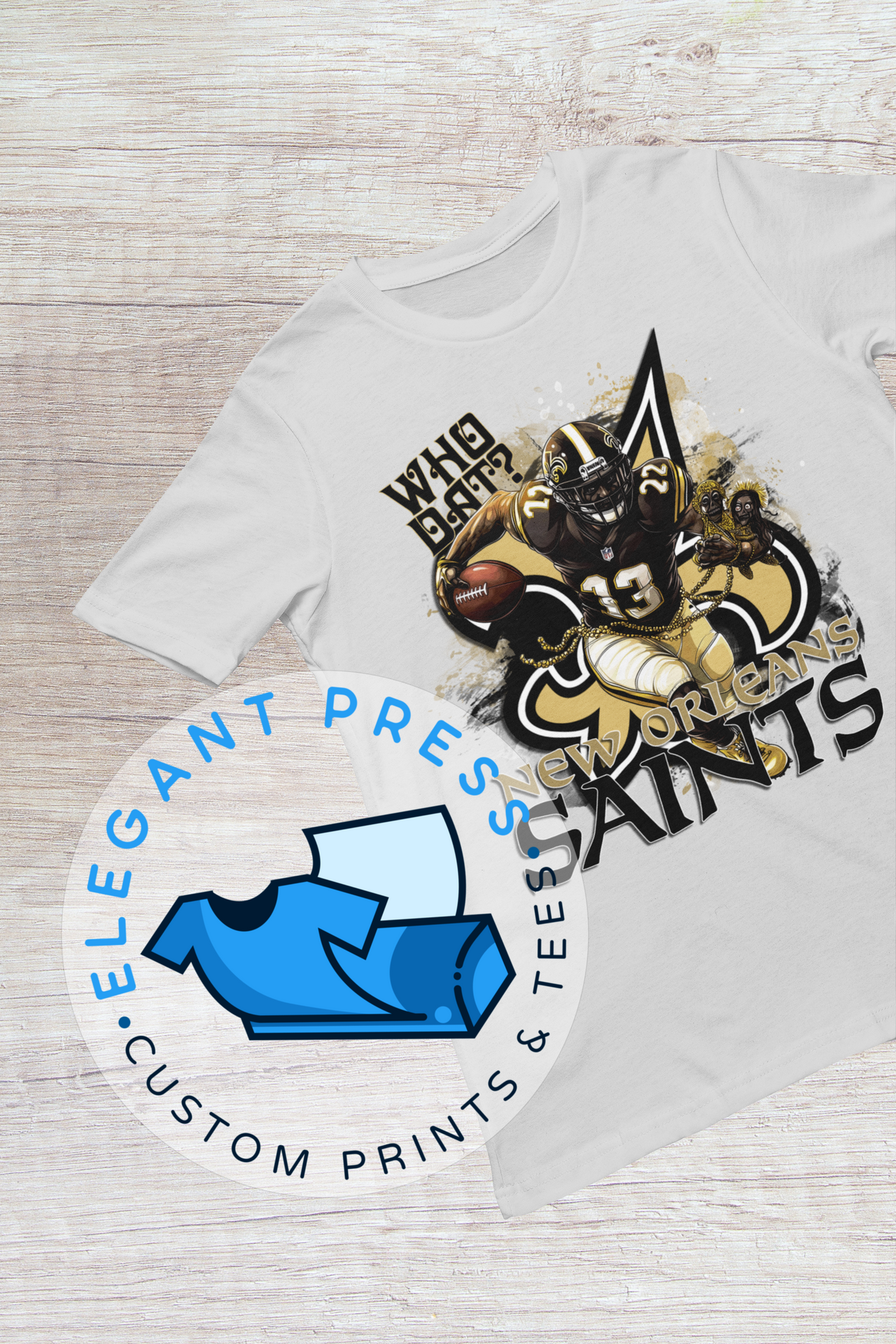 Saints Who Dat Tee