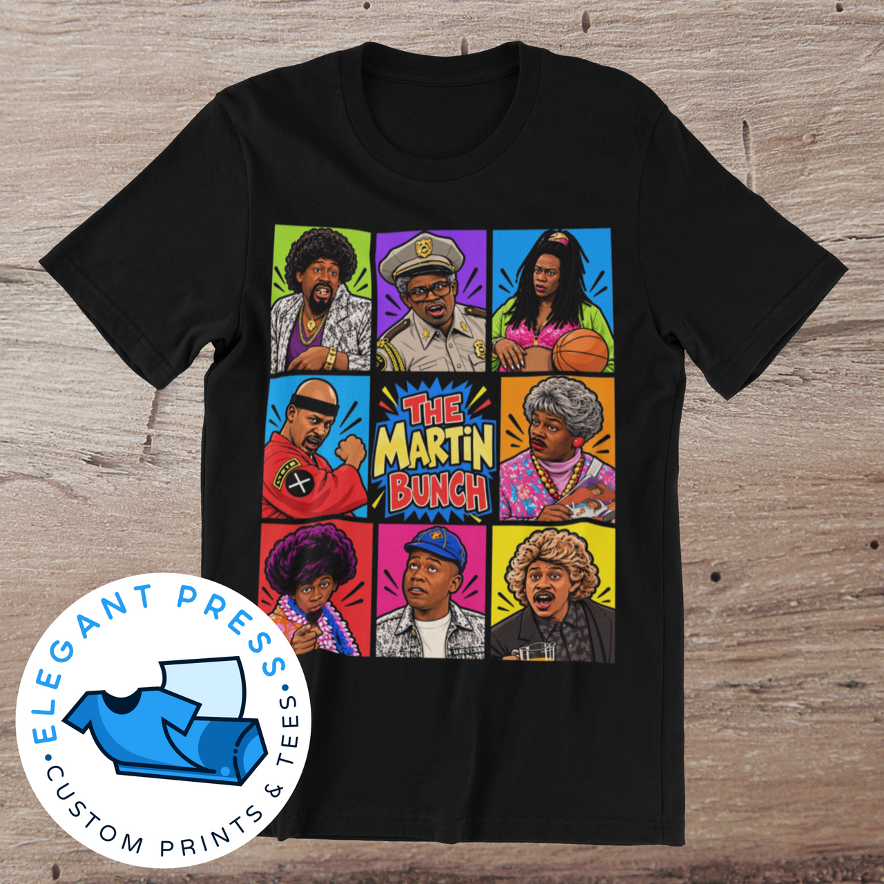 Martin Bunch - Tee (Black Only)