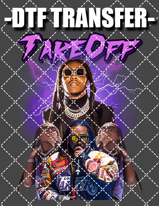 TakeOff - DTF Transfer (Ready To Press)