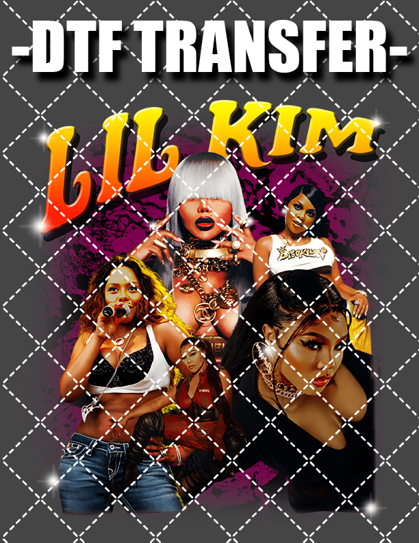 Lil Kim Bootleg - DTF Transfer (Ready To Press)