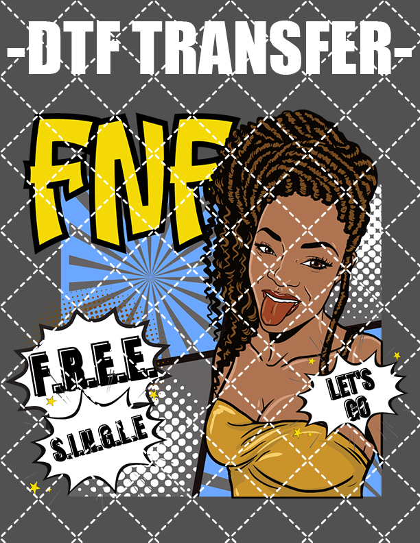FNF Comic - DTF Transfer (Ready To Press)