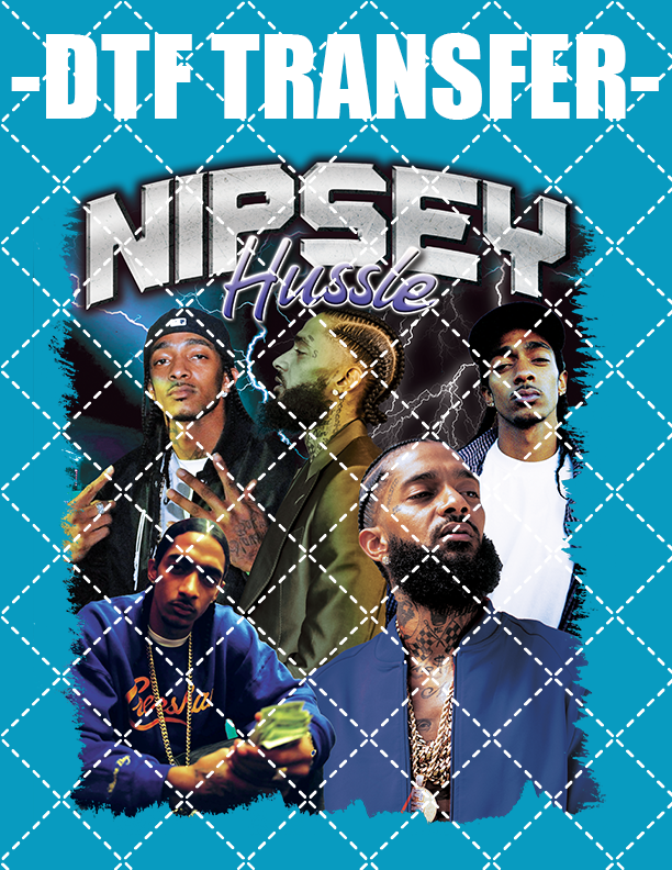 Nipsey Bootleg - DTF Transfer (Ready To Press)