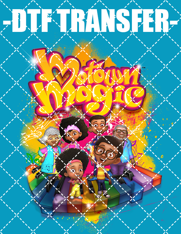Motown Magic - DTF Transfer (Ready To Press)