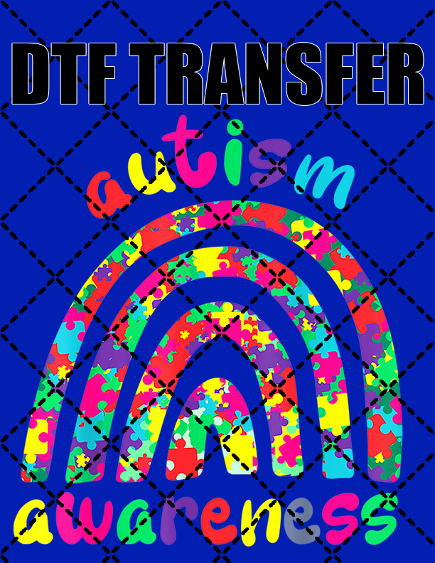 April Is Autism Awareness V2 - DTF Transfer (Ready To Press)