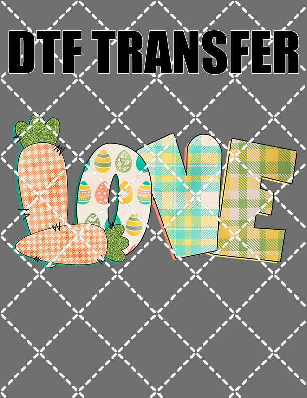 Easter Love V2 - DTF Transfer (Ready To Press)