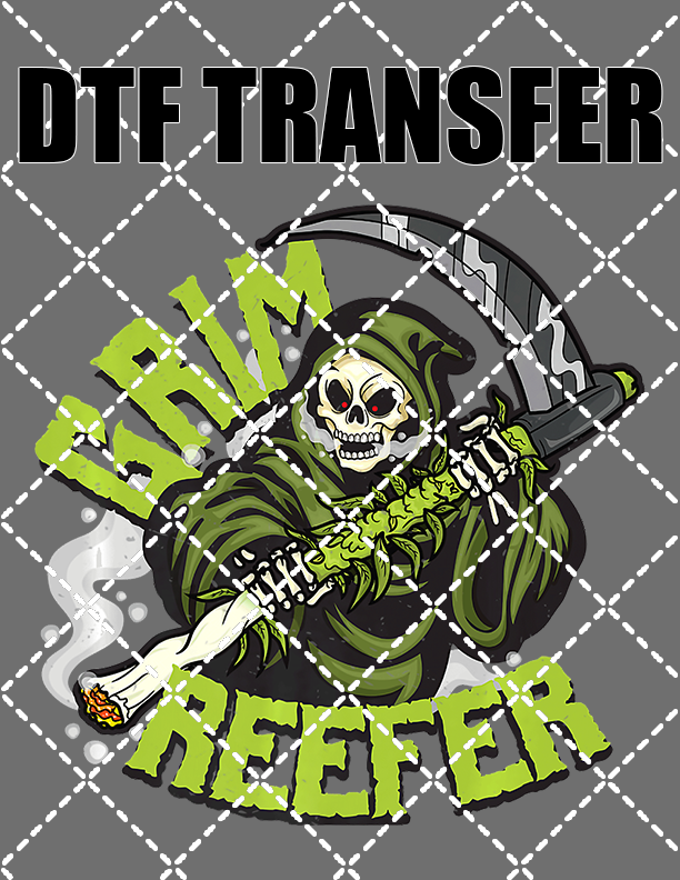 Grim Reefer - DTF Transfer (Ready To Press)