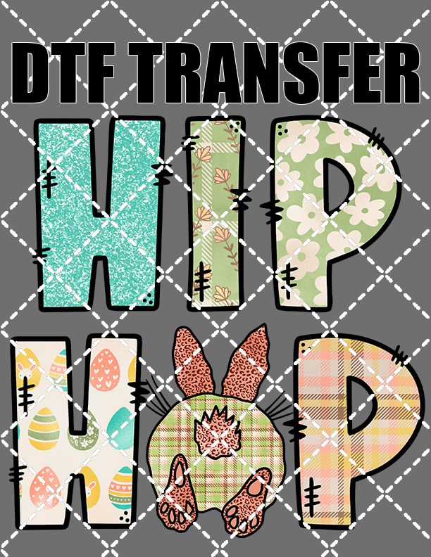 Hip Hop Easter - DTF Transfer (Ready To Press)