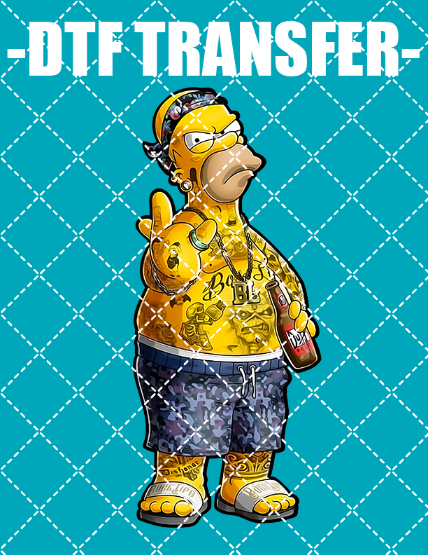 Homer Cool - DTF Transfer (Ready To Press)